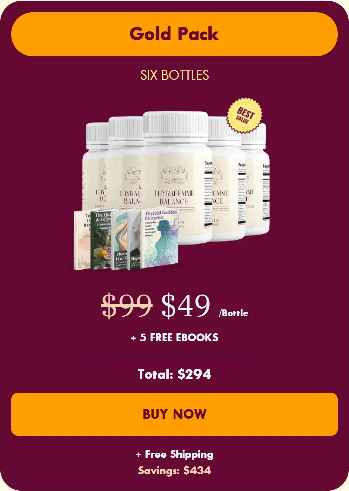 Thyrafemme Balance buy 6 Bottle